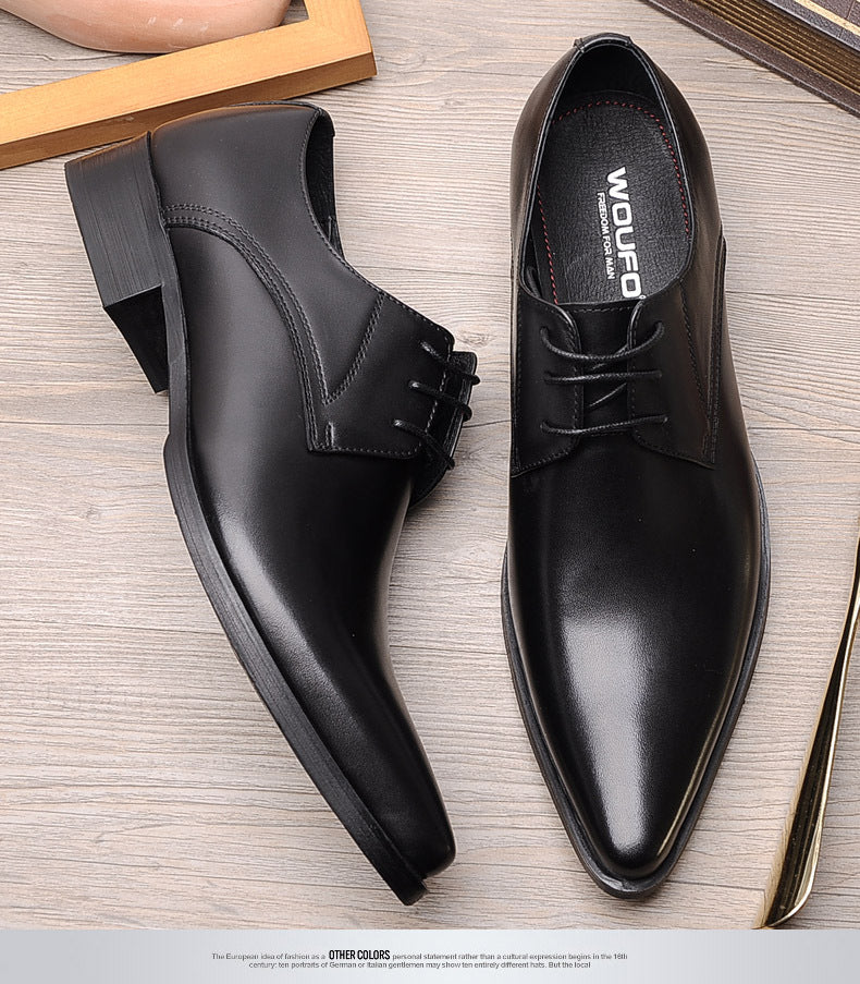 Men's Pointed Korean Business Suit European Version Sneakers