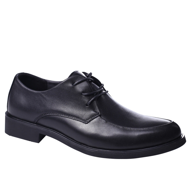 Men's Autumn Business Formal Fashion Round Toe Leather Shoes