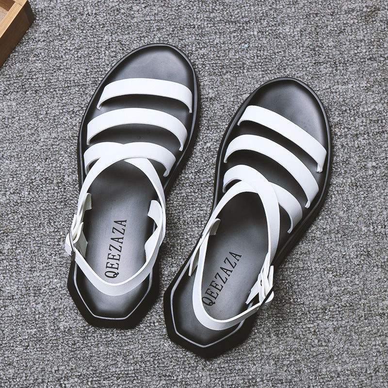 Men's Summer Open Toe Korean Style Beach Sandals