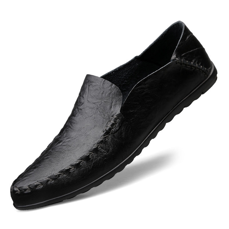 Men's Plus Size Genuine Doug Fashion Slip-on Casual Shoes