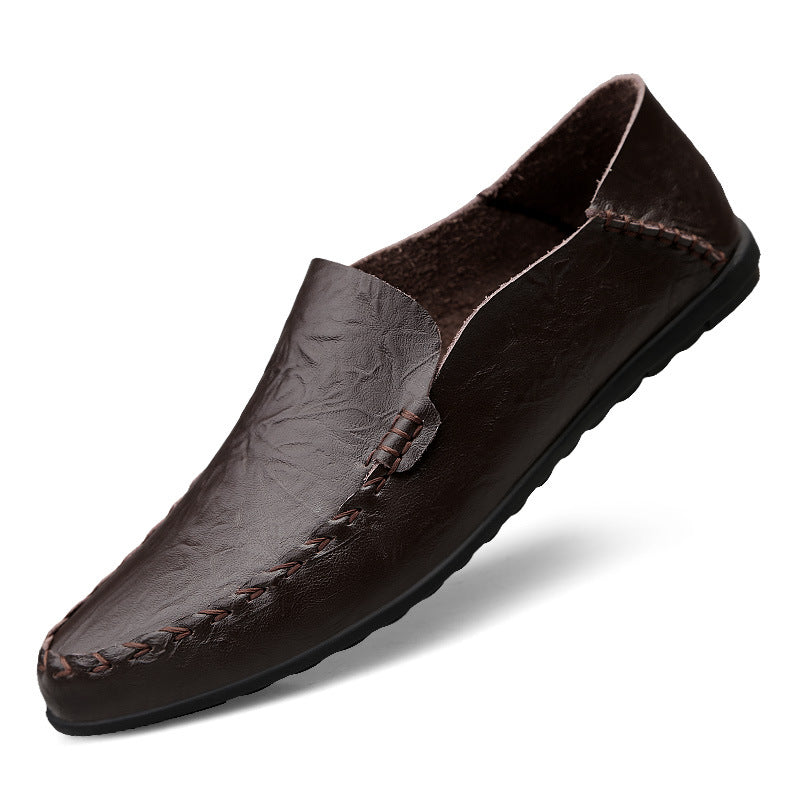 Men's Plus Size Genuine Doug Fashion Slip-on Casual Shoes