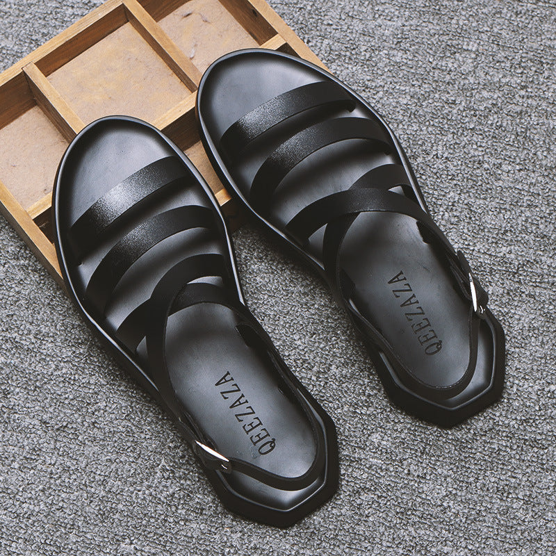 Men's Summer Open Toe Korean Style Beach Sandals