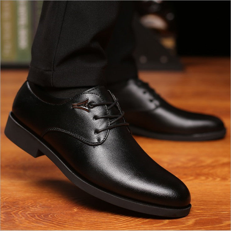 Men's Formal Big Toe Breathable Trendy Daily Leather Shoes