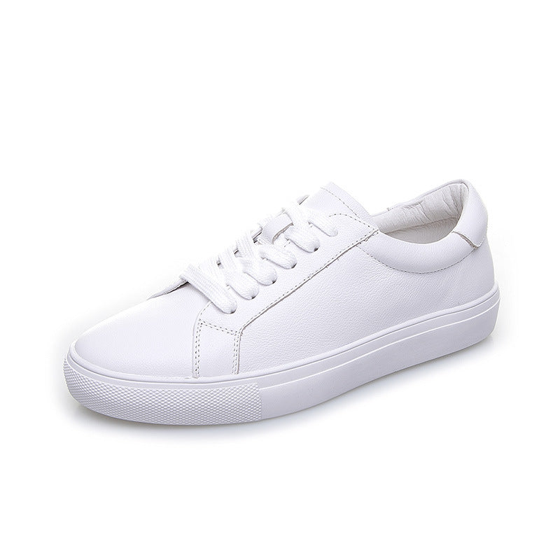 White Female College Style Versatile Single-layer Women's Casual Shoes