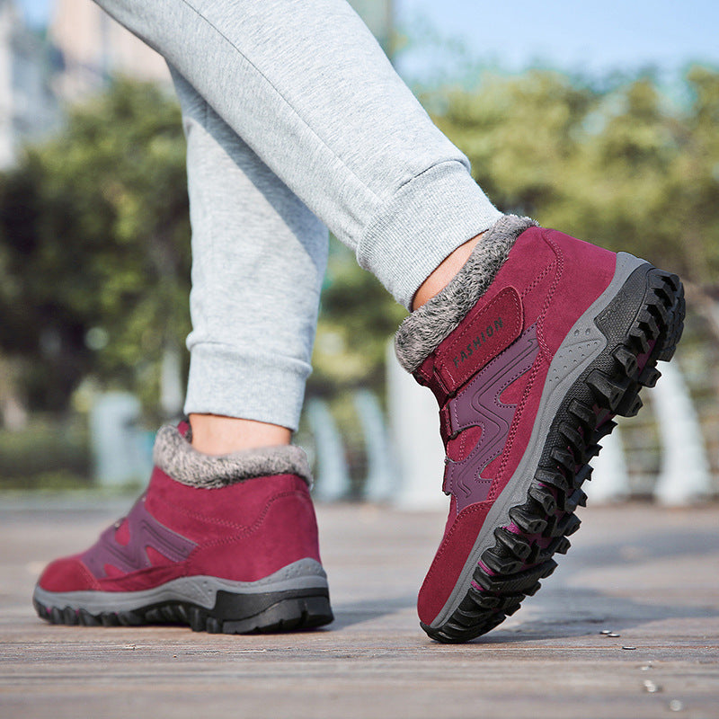 Walking Veet Warm Cotton Elderly Thickened Snow Boots
