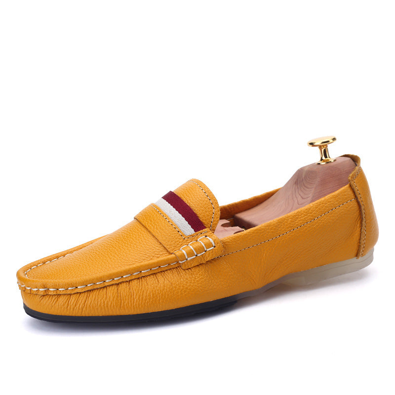Men's Genuine British Style Fashion Driving Slip-on Casual Shoes