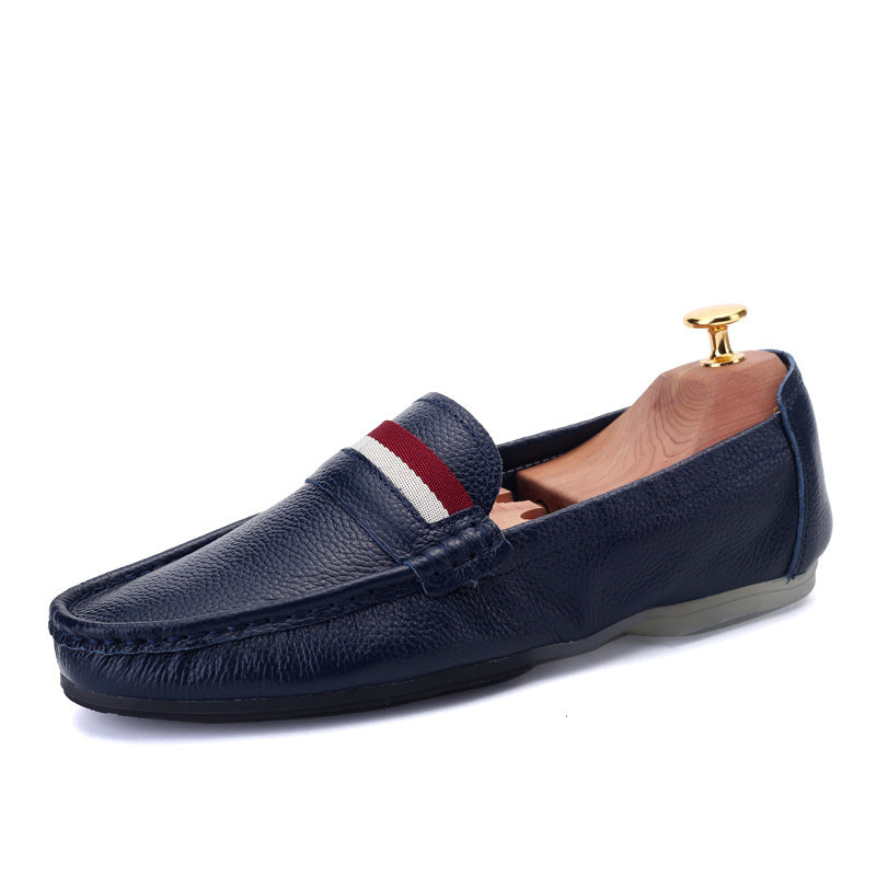 Men's Genuine British Style Fashion Driving Slip-on Casual Shoes