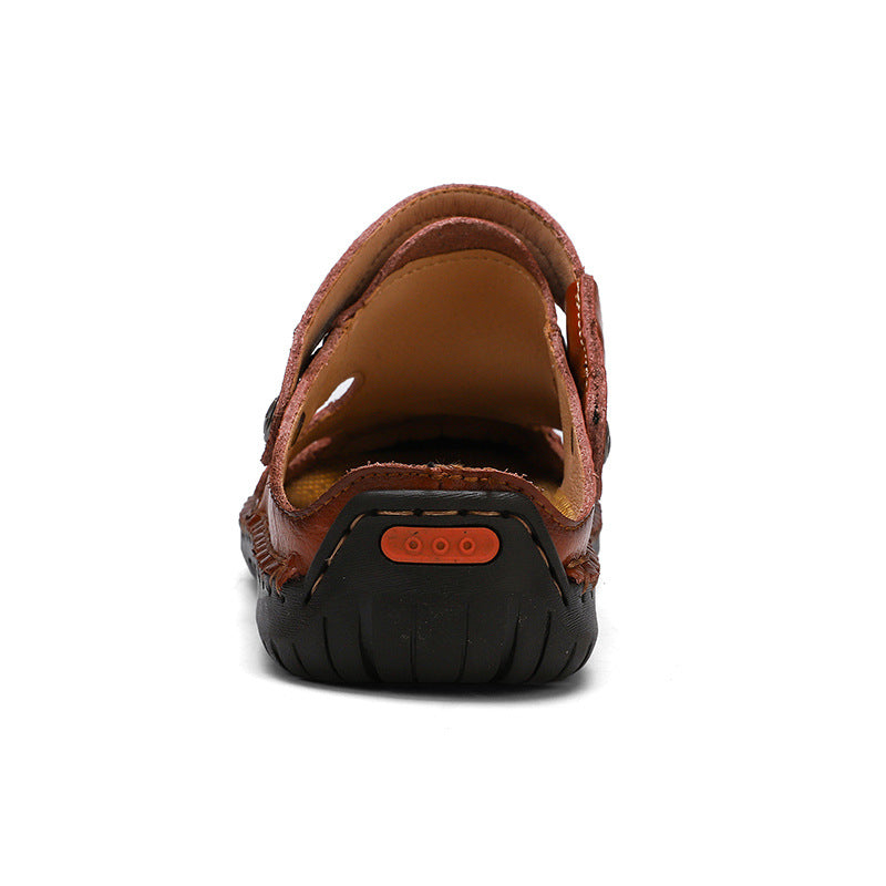 Men's Closed Toe Breathable Beach Plus Size Sandals