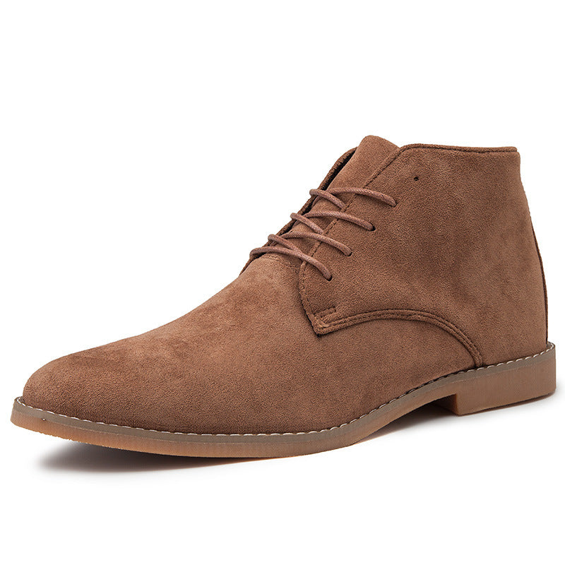 Men's Leisure Martin Suede Pointed Toe Large Casual Shoes