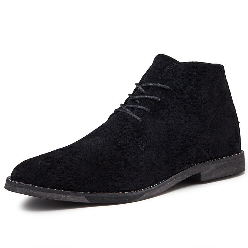 Men's Leisure Martin Suede Pointed Toe Large Casual Shoes