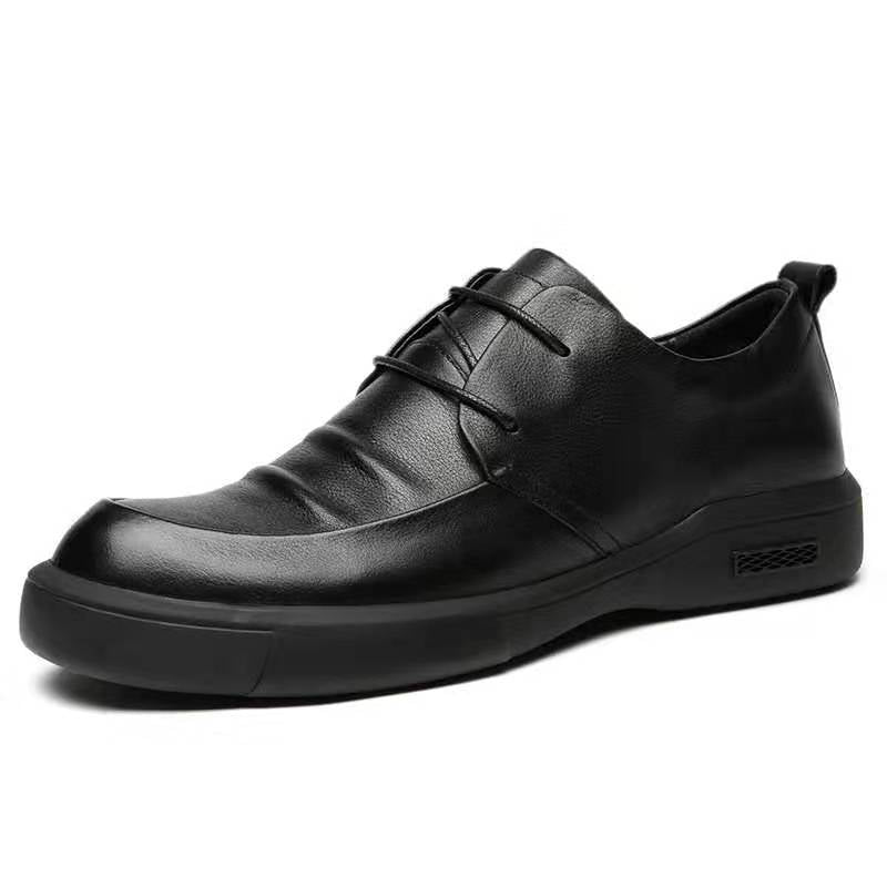 Men's Genuine Winter Fleece-lined Warm Business One Casual Shoes