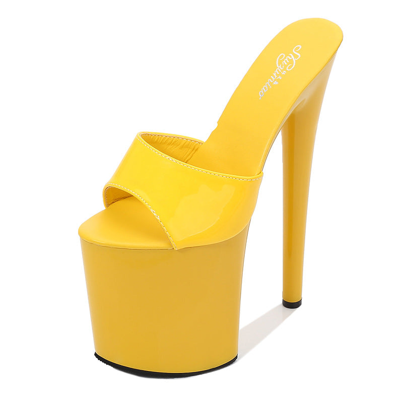 Special High Stiletto Sexy Waterproof Platform Super Heels