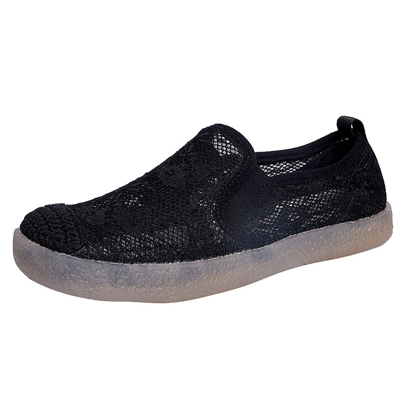 Women's Breathable Round Toe Soft Bottom Mesh Sandals