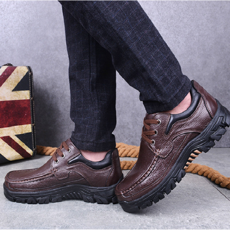 Men's Plus Size Korean British Breathable Casual Shoes
