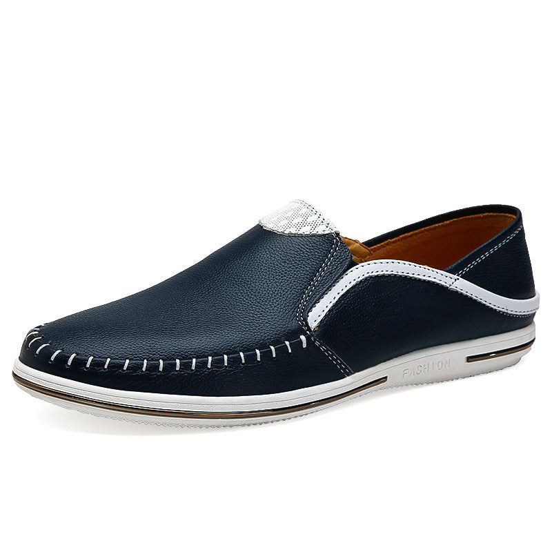 Men's Breathable Hollow Lazy Slip-on Driving Trendy Casual Shoes