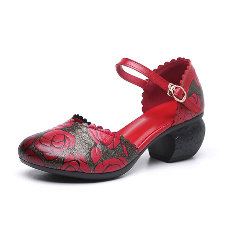 Women's Summer Breathable Closed Toe Outdoor Thick Sandals