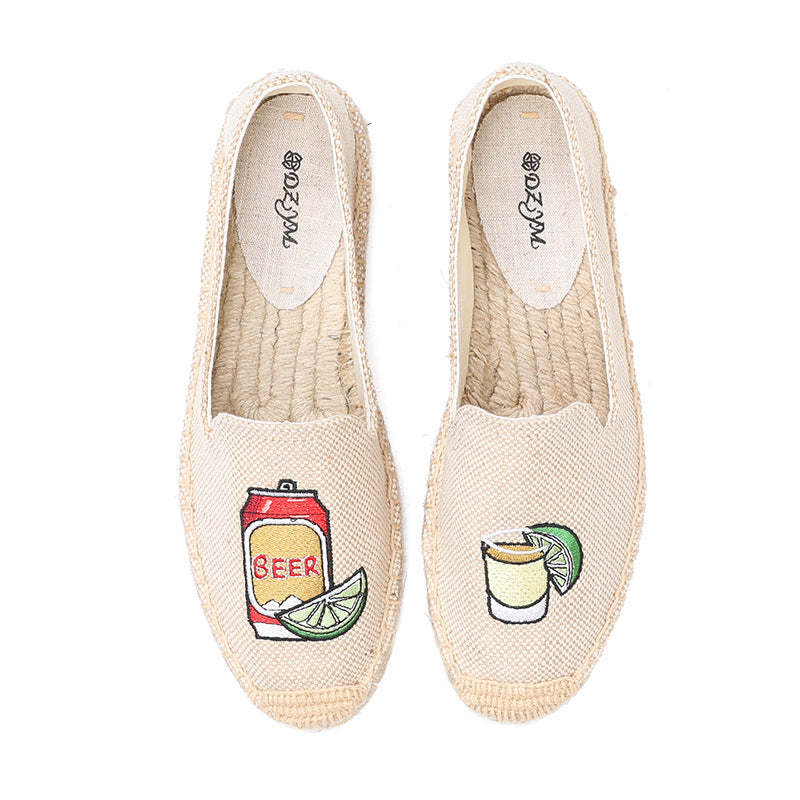 Women's Classic Fashion Slip-on Lazy Platform Pumps Casual Shoes