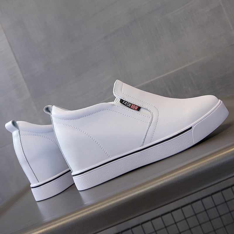 Women's Height Increasing Insole Korean Style Slimming Casual Shoes