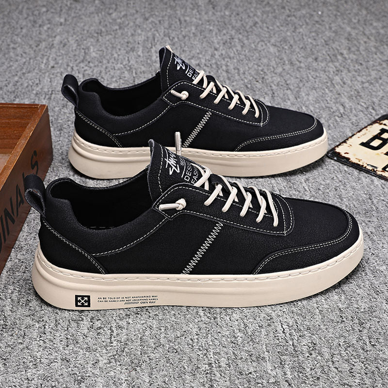 Men's Summer White Korean Trendy Sports Versatile Casual Shoes