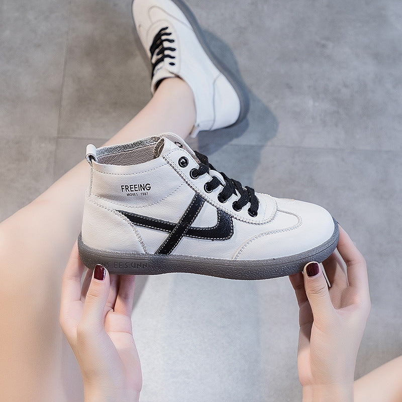 Women's Size Short Beef Tendon Soft Bottom Casual Shoes