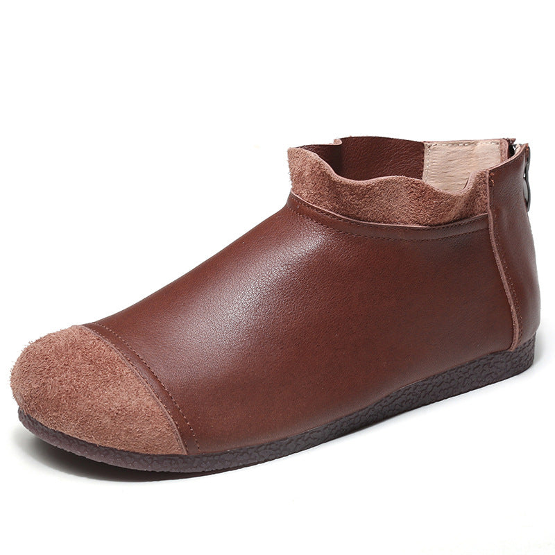 Women's Vintage Genuine Breathable Comfortable Slip-on Soft Casual Shoes