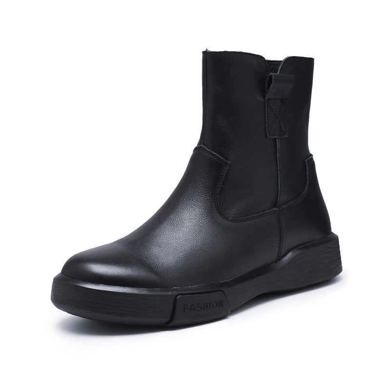 Women's Martin Low Autumn Short Thick Bottom Boots