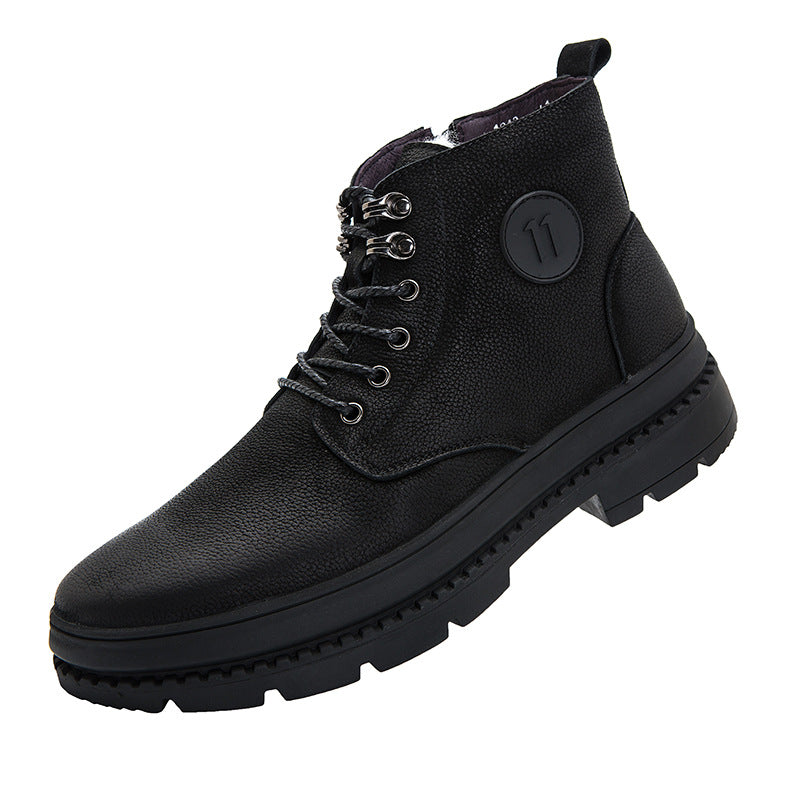 Men's Winter Comfortable Warm Wool Cotton Men's Shoes