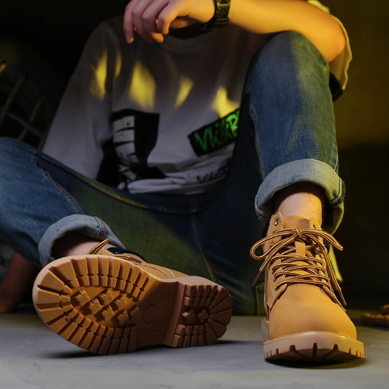 Men's Worker Winter Martin British Style Desert Sneakers