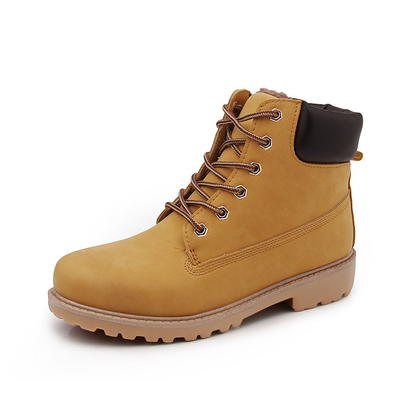 Women's & Men's Martin British Fleece-lined Retro Plus Size Casual Shoes