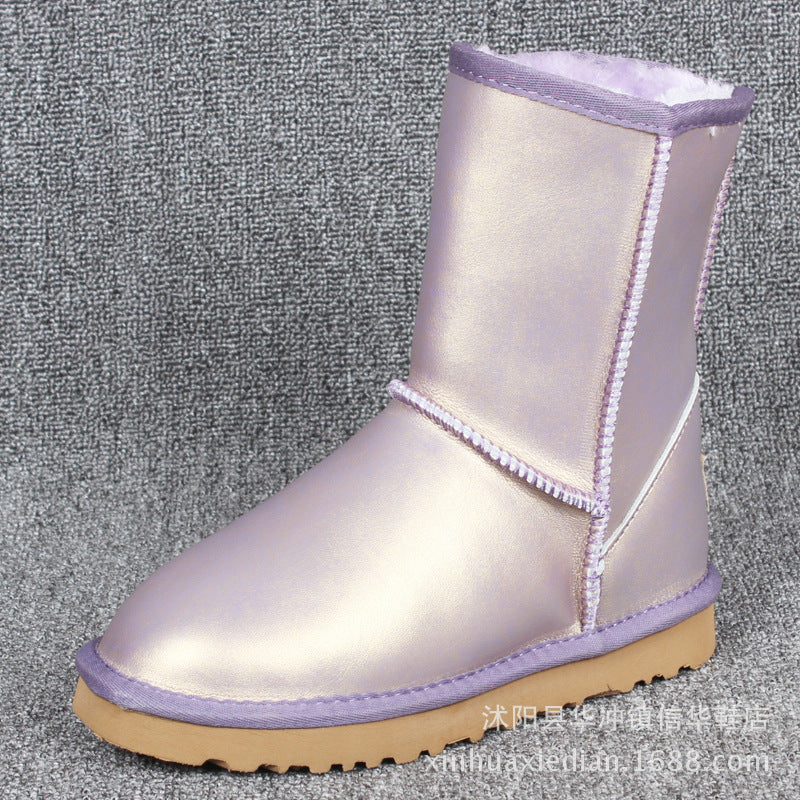 Women's & Men's Stock Special Clearance Waterproof Tendon Bottom Snow Boots