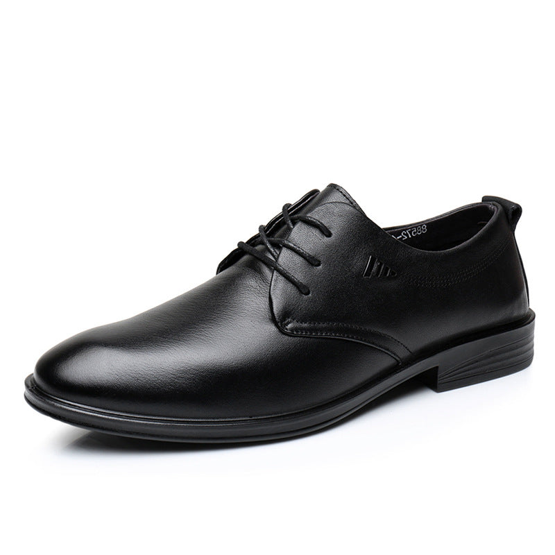 Men's Formal Wedding British Fashion Trend Pointed Leather Shoes