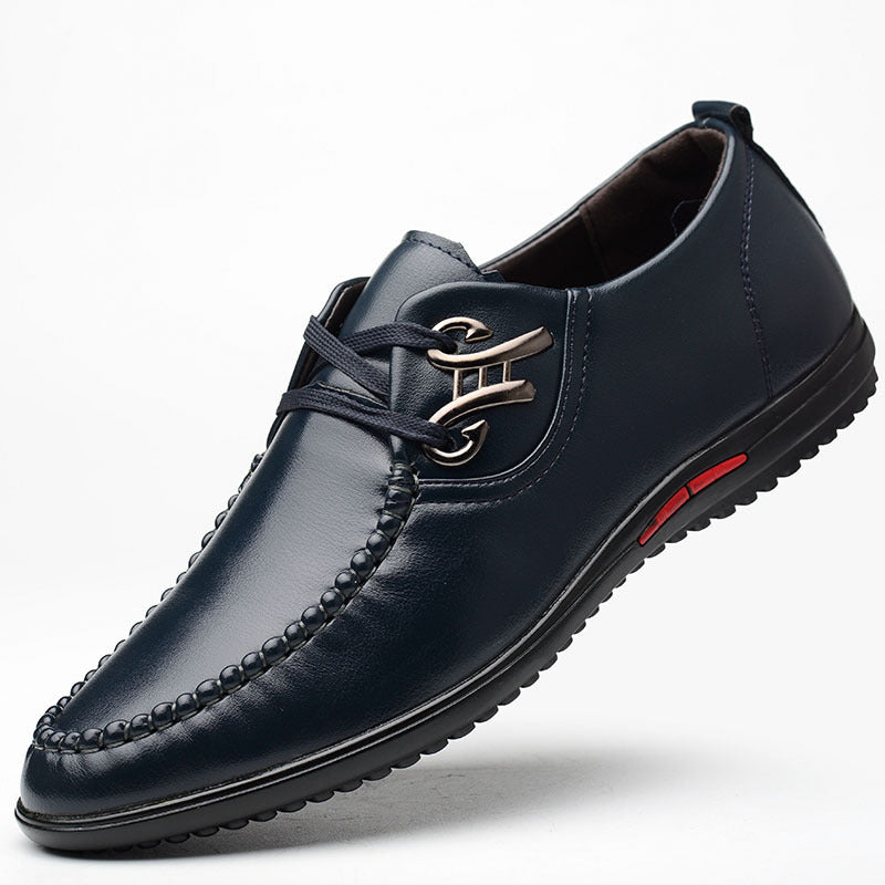 Men's Spring Business Formal Lace Up Soft Casual Shoes