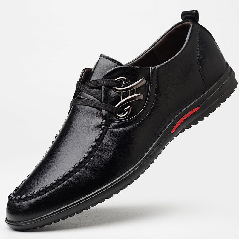 Men's Spring Business Formal Lace Up Soft Casual Shoes