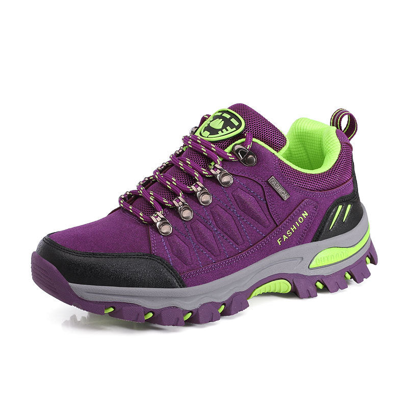 Warm Korean Outdoor Unisex Hiking Plus Sneakers
