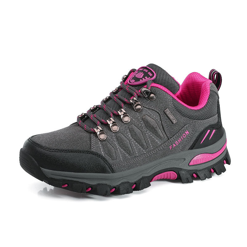 Warm Korean Outdoor Unisex Hiking Plus Sneakers