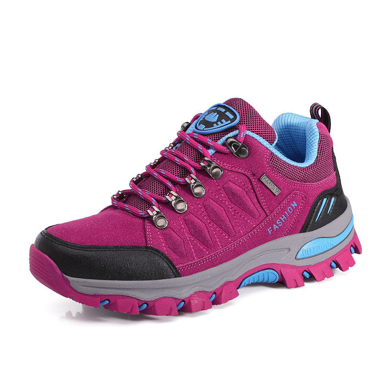 Warm Korean Outdoor Unisex Hiking Plus Sneakers