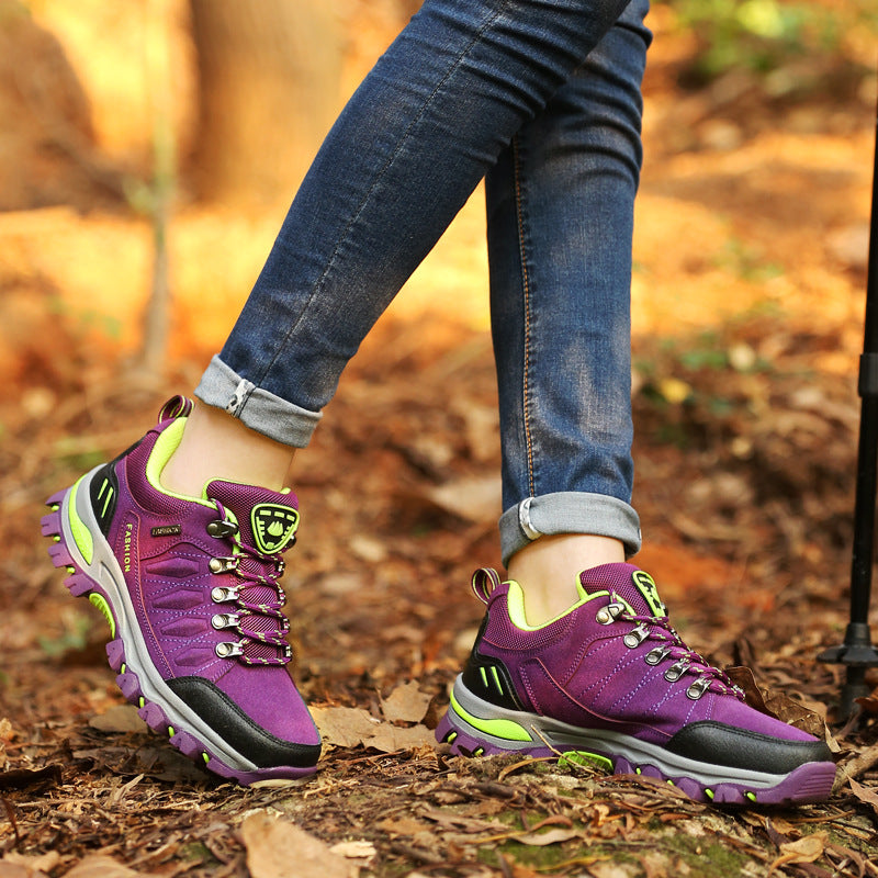 Warm Korean Outdoor Unisex Hiking Plus Sneakers
