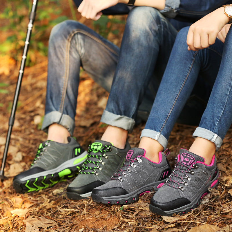 Warm Korean Outdoor Unisex Hiking Plus Sneakers