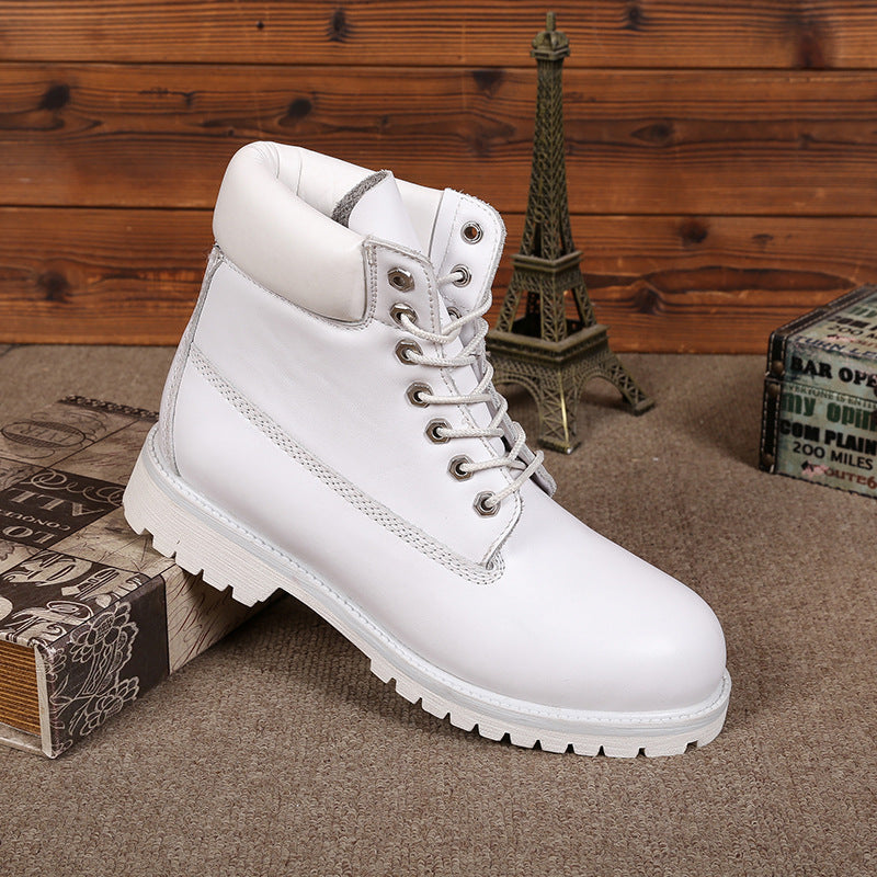 Men's Warm Martin Round Toe Fashion Worker Boots