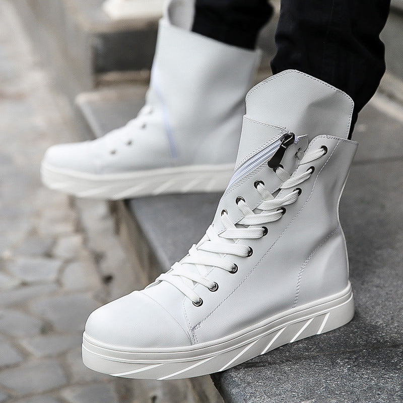Men's Korean Trendy Unique Board Platform Muffin Sneakers