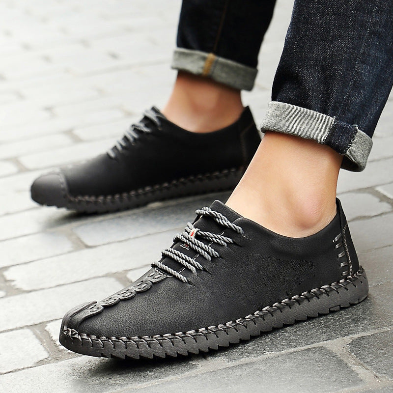 Men's Spring Korean Style Trendy Large Size Casual Shoes