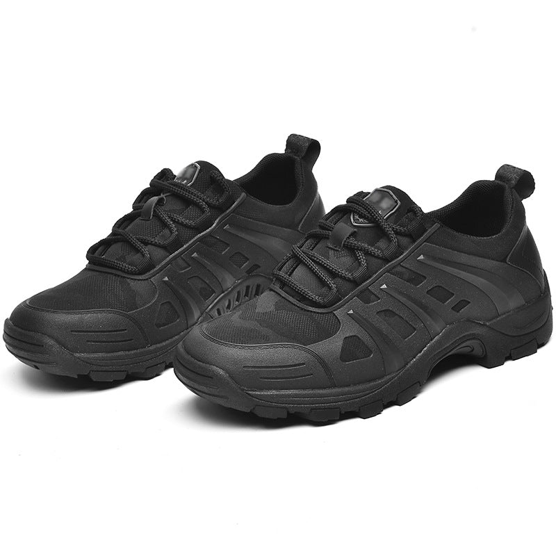 Men's Breathable Training Black Running Wearable Hiking Sneakers