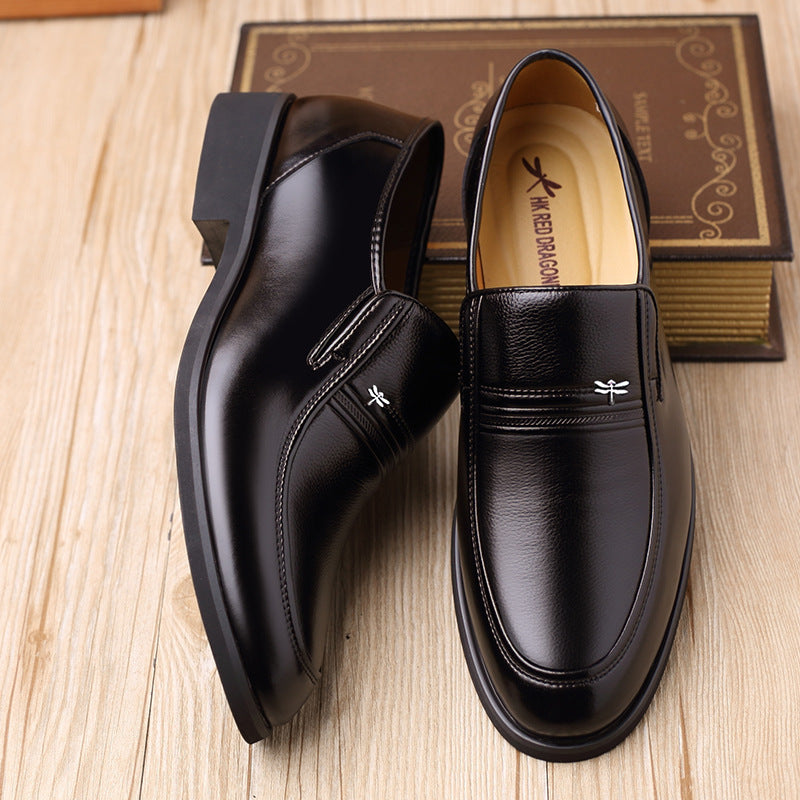 Men's Summer Business Formal Hollow Breathable Dad Sandals