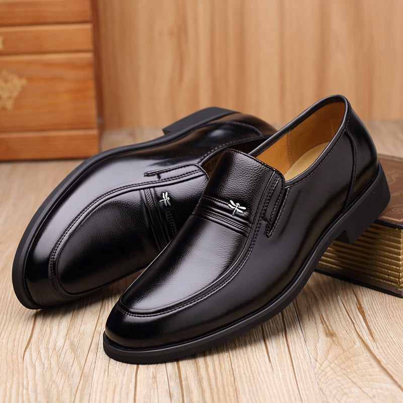 Men's Summer Business Formal Hollow Breathable Dad Sandals