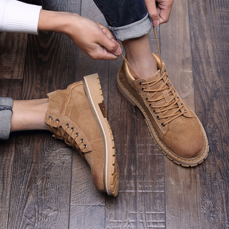 Men's Short Fashion Korean Fashionable Martin Boots