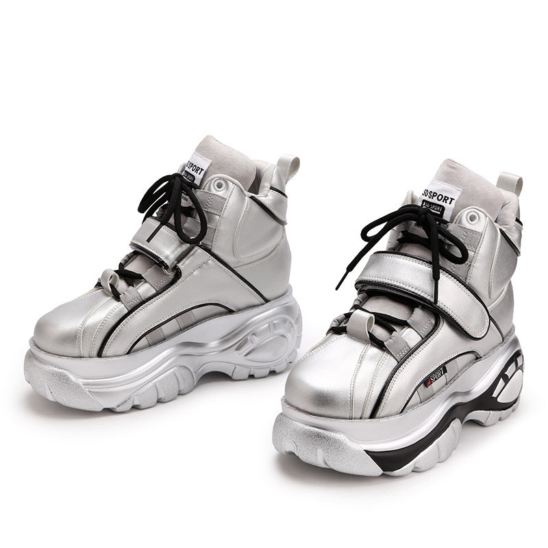 Women's Autumn Sports Trendy Daddy Height Increasing Men's Shoes