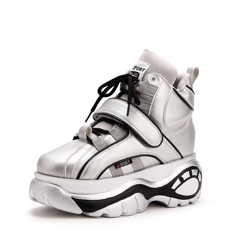 Women's Autumn Sports Trendy Daddy Height Increasing Men's Shoes