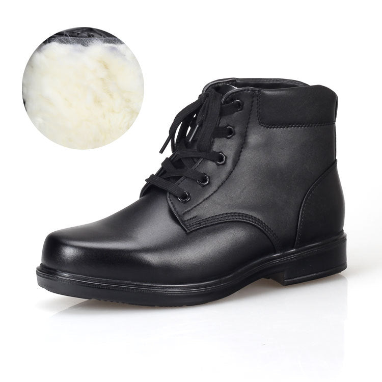 Men's Soldier Veet Winter Warm Thickened Wool Boots