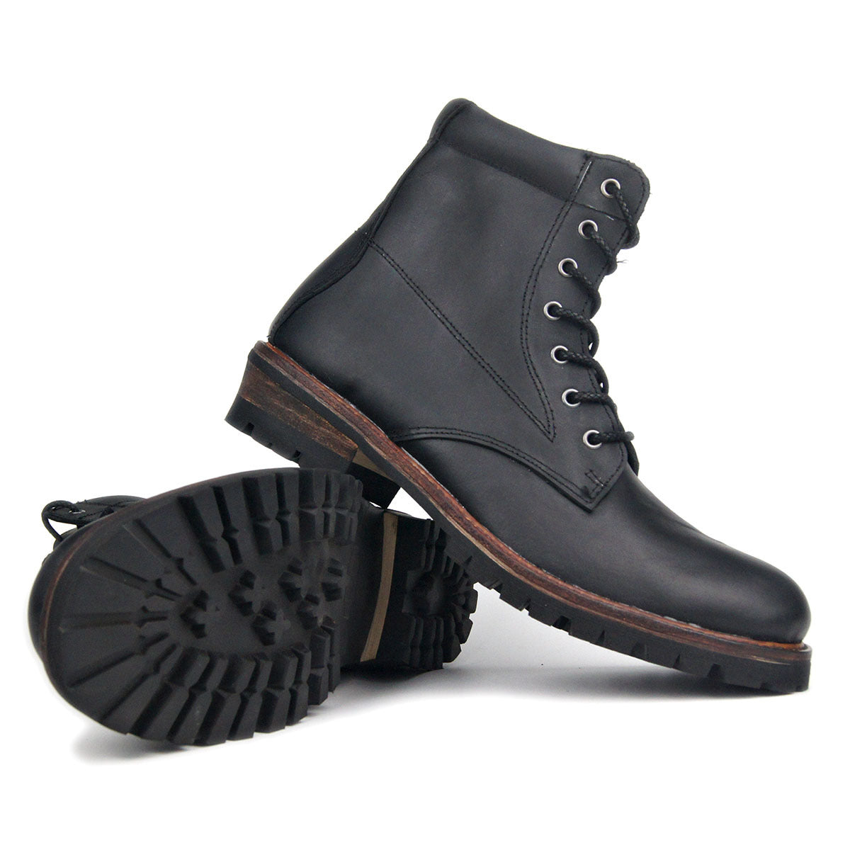 Durable Men's Classy Innovative Slouchy Motorcycle Boots