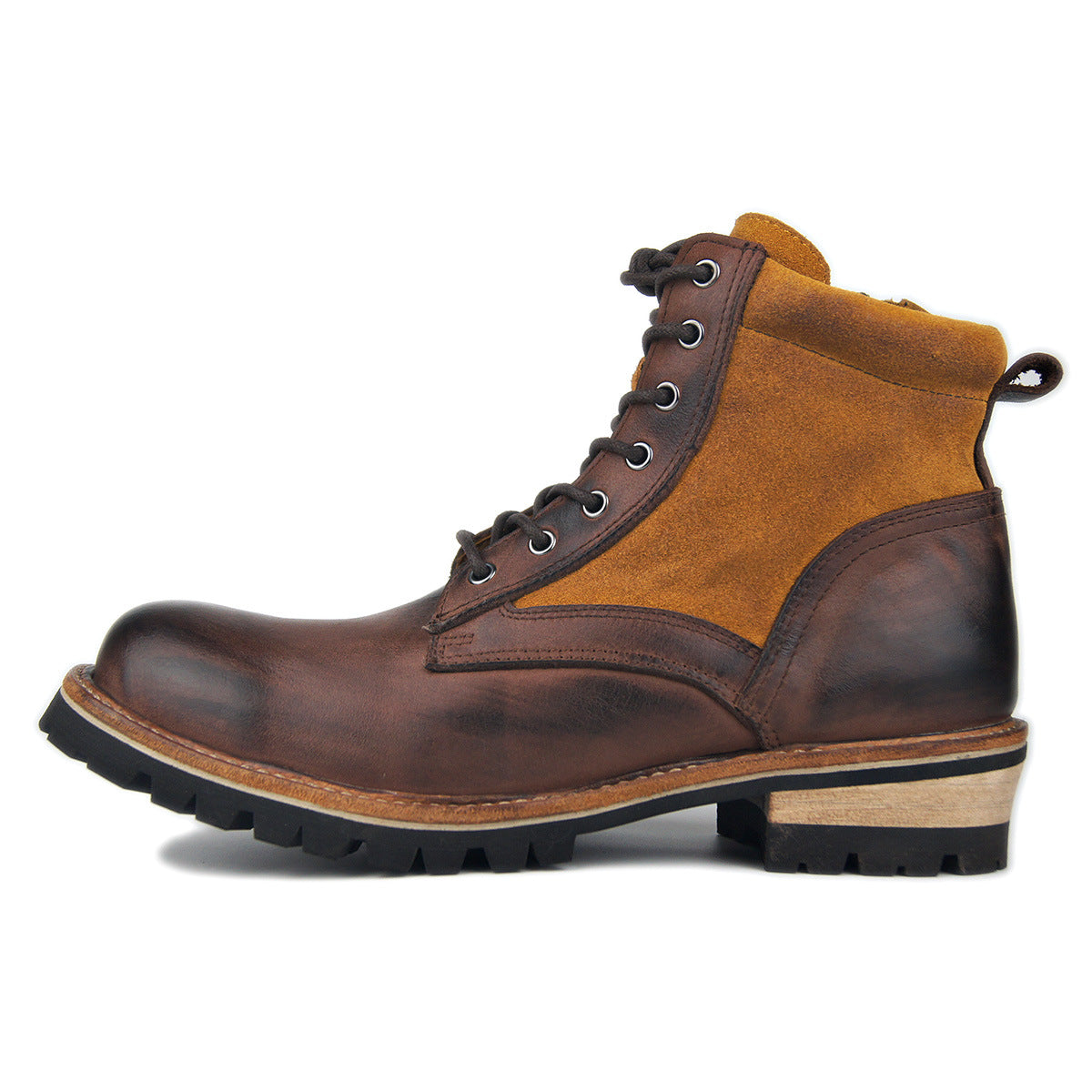 Durable Men's Classy Innovative Slouchy Motorcycle Boots